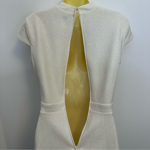 City Studio Sparkly White Capsleeve Mini Dress size 5 - Picture 6 of 9